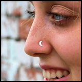 20G Nose Ring Hoop 20PCS Nose Rings Studs Piercings Hoop Jewelry Nose Ear