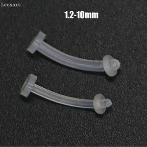 Acrylic Soft Rod Earrings & Nose Nails Set