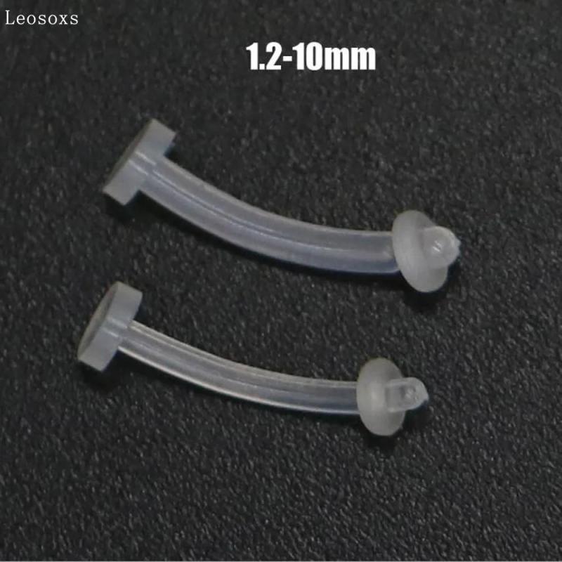 Acrylic Soft Rod Earrings & Nose Nails Set