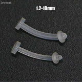 Acrylic Soft Rod Earrings & Nose Nails Set