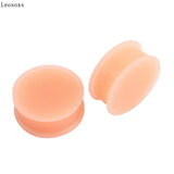 Leosoxs 2 piece silicone ear expander earrings