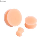 Leosoxs 2 piece silicone ear expander earrings