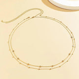 Sexy Thin Beads Link Body Chains Belt Waist Chain Pendant Silver