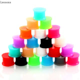 Leosoxs 2 piece Silicone ear expander jewelry