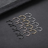 100pcs Circular Barbell Parts 14G 16G Replacements