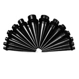2Pcs/Lot 22mm 24mm Ear Gauges Stretching Kit Tapers Plugs Eyelets Acrylic
