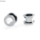 Leosoxs 2 piece Stainless Steel Auricle Earrings