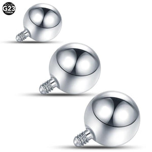 G23 Titanium Replacement Balls for Body Piercing Jewelry