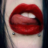 5PCS Titanium Ball Top Lip Ring Labret Tragus Earrings 16g