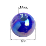 10pcs 5mm Acrylic Big Balls Replacement Nose Barbell Earring