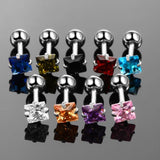 5Pcs Tragus Barbell Earring Cartilage Piercing Ear Stud Gem Sexy