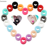 Leosoxs 2 piece Heart Shaped Silicone Ear Pins