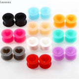 Leosoxs 2 piece Heart Shaped Silicone Ear Pins