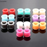 Leosoxs 2 piece Heart Shaped Silicone Ear Pins