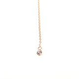 PC Rhinestone Body Back Necklaces for Women