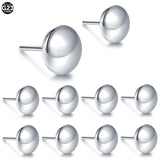 10pcs Titanium Threadless End Push-in Piercing Jewelry