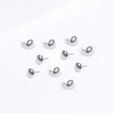 10pcs Titanium Threadless End Push-in Piercing Jewelry