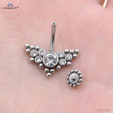 Surgical Steel Belly Button Rings Set