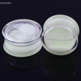 Leosoxs 2 PC Acrylic Luminous Ear Expansion Jewelry