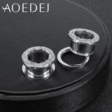 Dragon Tunnel Piercing 8mm 316L Stainless Steel Ear Stretchers Plugs