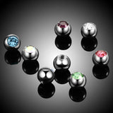 10PCS G23 Titanium Replacement Ball Body Jewelry