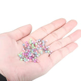 50Pcs Glow in the Dark Curved Barbell Eyebrow Rings Piercing 16G