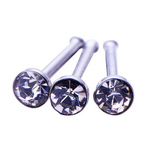 60 Pc Boxed 1.8mm Stainless Steel Piercing Studs