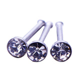 60 Pc Boxed 1.8mm Stainless Steel Piercing Studs