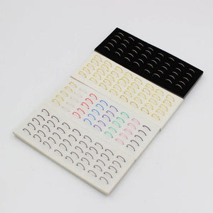40pcs Colorful Stainless Steel Nose Hoop Nose Ring Stud Body Piercing Jewelry