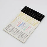 40pcs Colorful Stainless Steel Nose Hoop Nose Ring Stud Body Piercing Jewelry
