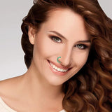 316 Stainless Steel Nose Ring Clip-On Body Jewelry Hoop Nose Rings for Women