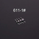1.5/2/3mm Zircon Nose Studs Cuff Body Jewelry Ear Cuffs