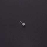 1.5/2/3mm Zircon Nose Studs Cuff Body Jewelry Ear Cuffs