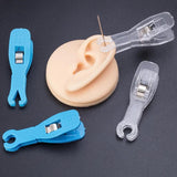 Acrylic Piercing Clamp Open Triangle Clips Needle Plier Tweezers Forceps