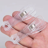 Acrylic Piercing Clamp Open Triangle Clips Needle Plier Tweezers Forceps