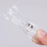 Acrylic Piercing Clamp Open Triangle Clips Needle Plier Tweezers Forceps