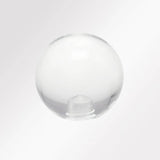 50Pcs Clear Acrylic Ball Piercing Jewelry Replacement Parts
