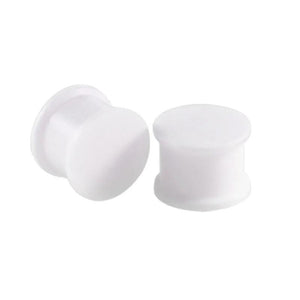 2PCS Silicone Ear Gauge Plug And Tunnel Flesh 3-25mm Ear Stretchers