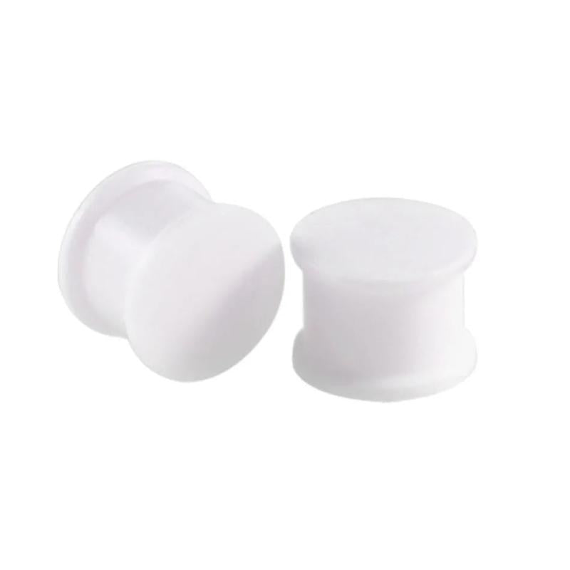 2PCS Silicone Ear Gauge Plug And Tunnel Flesh 3-25mm Ear Stretchers