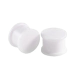 2PCS Silicone Ear Gauge Plug And Tunnel Flesh 3-25mm Ear Stretchers