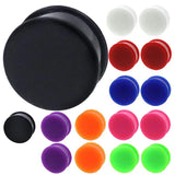 2PCS Silicone Ear Gauge Plug And Tunnel Flesh 3-25mm Ear Stretchers