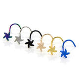 6 PCS Mix Colors Nose Rings Windmill Nose Piercings Body Jewelry