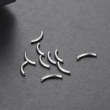 10pcs Titanium Lip Piercing Accessories 14G 16G Bar Body Jewelry
