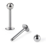 8Pcs Multicolor Lip Ring Labret Piercing Stainless Steel Tragus Cartilage