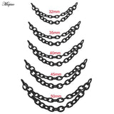 Miqiao Stainless Steel Double-layer Nose Chain Nose Nail Nose Ring
