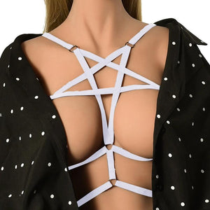 Sexy Star Harness Bra Strap Body Chain