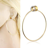 Stainless Steel Double Flared Ear Gauges Flesh Tunnels Ear Stretcher