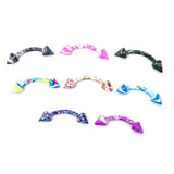 8Pcs Stainless Steel Body Piercing Jewelry 3 Styles