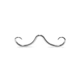 Septum Mustache Ring Body Jewelry 14G Surgical Steel Nose Stud Punk