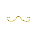 Septum Mustache Ring Body Jewelry 14G Surgical Steel Nose Stud Punk